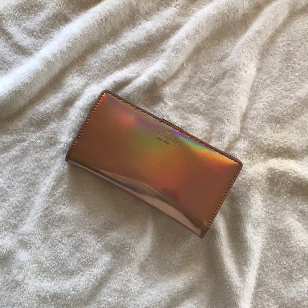 KATE SPADE ROSE GOLD WALLET